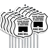 Please Deliver All Packages To Back Door Ring Bell