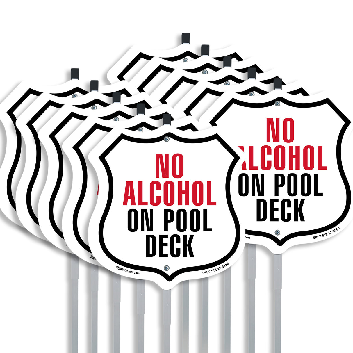 No Alcohol On Pool Deck
