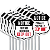 Notice Private Property Keep Out