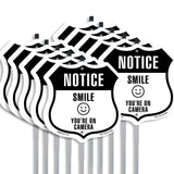 Notice Smile You're on Camera