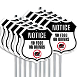 Notice No Food Or Drinks