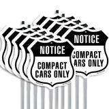 Notice Compact Cars Only