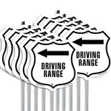 Driving Range Golf Course Left