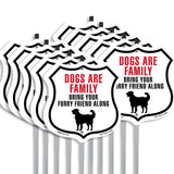 Dogs Are Family Bring Your Furry Friend Along