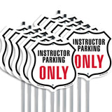 Instructor Parking Only