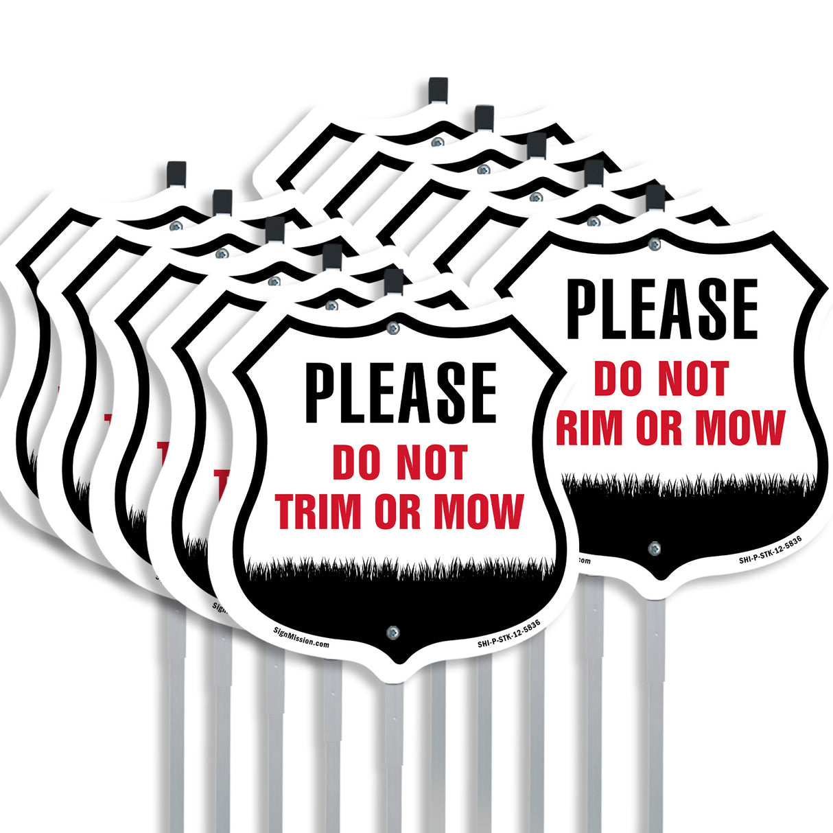 Please Do Not Trim Or Mow