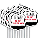 Please Do Not Trim Or Mow