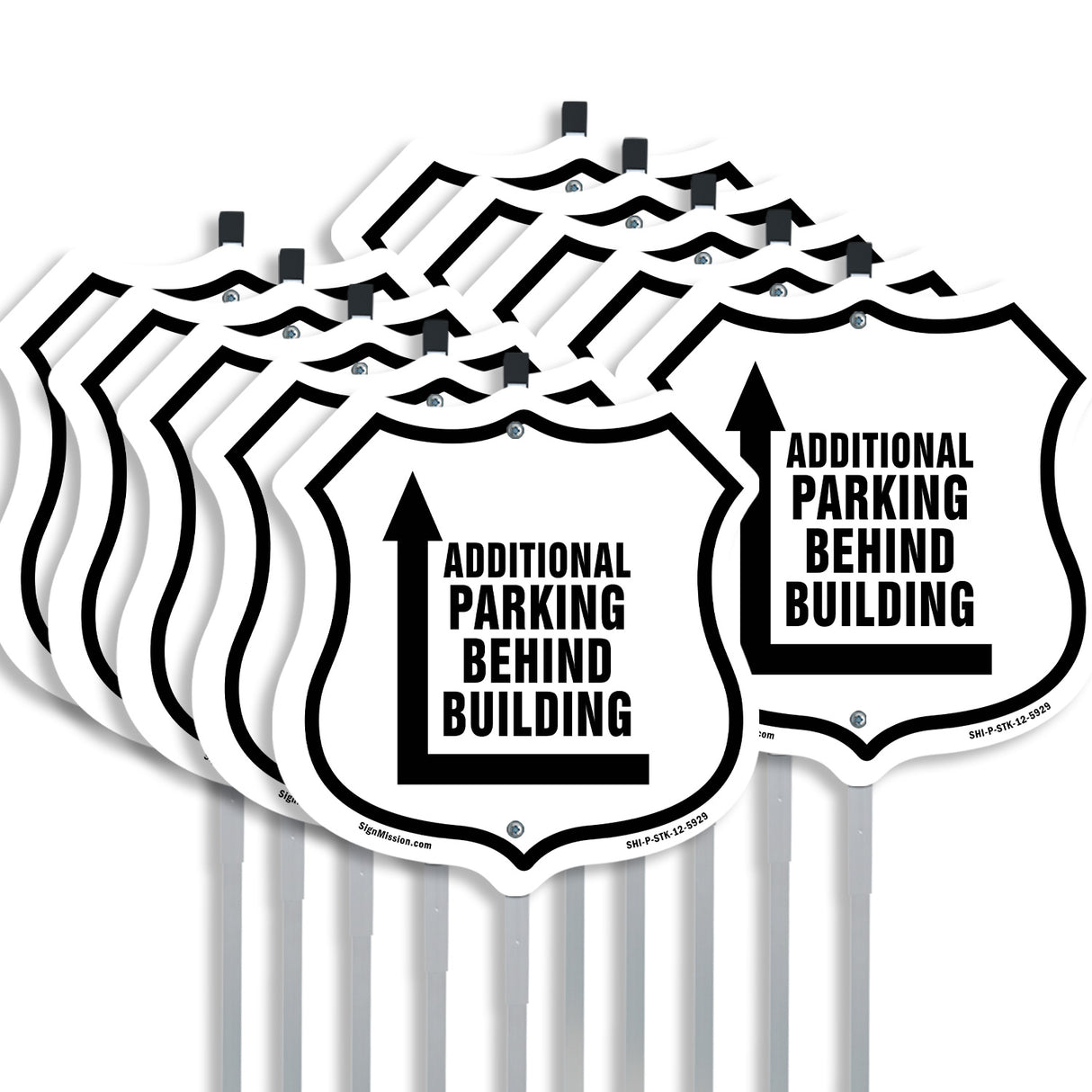 Additional Parking Behind Building