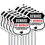 Beware Of Ostriches Not Responsible For Injury Or Death