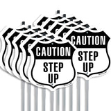 Caution Step Up