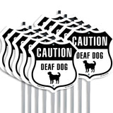 Caution Deaf Dog