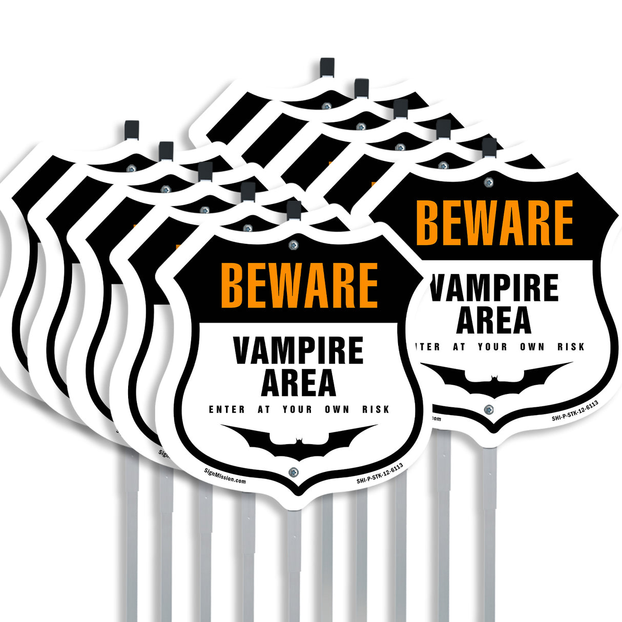 Beware Vampire Area Enter At Your Own Risk