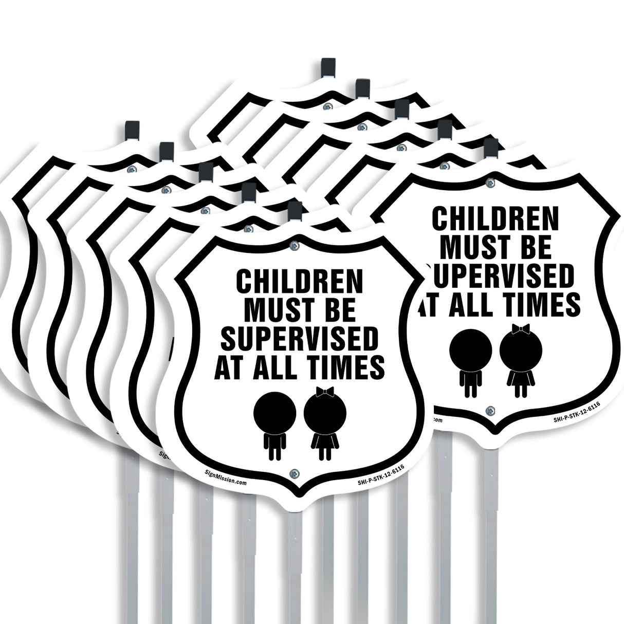 Children Must Be Supervised at All Times