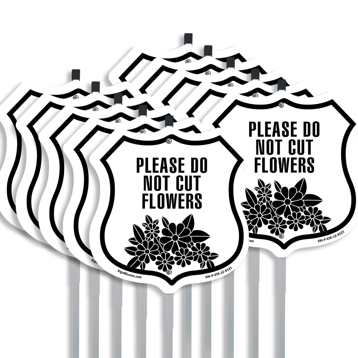 Please Do Not Cut Flowers