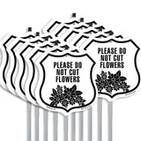 Please Do Not Cut Flowers