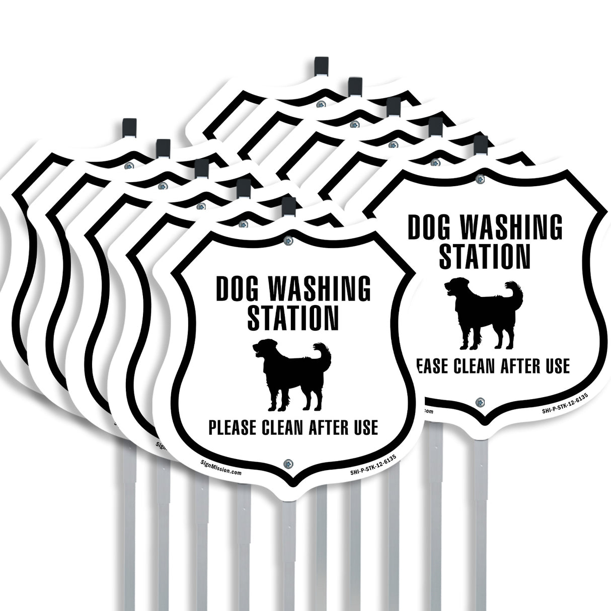 Dog Washing Station Please Clean After Use