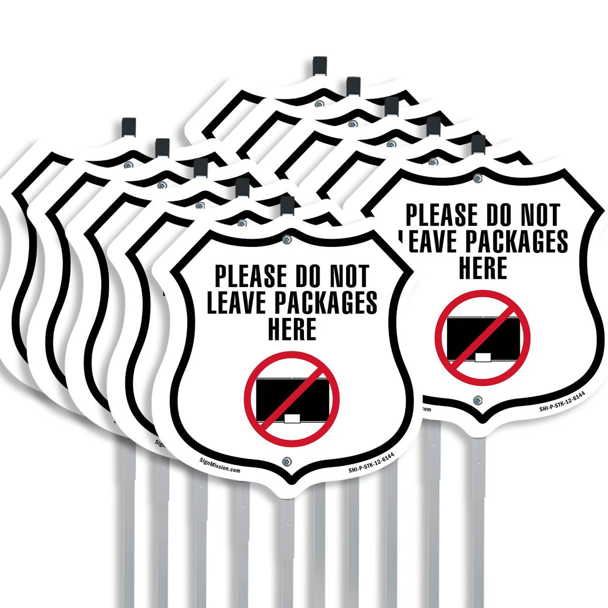 Please Do Not Leave Packages Here