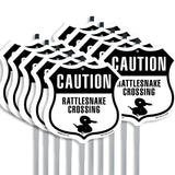 Caution Rattlesnake Crossing
