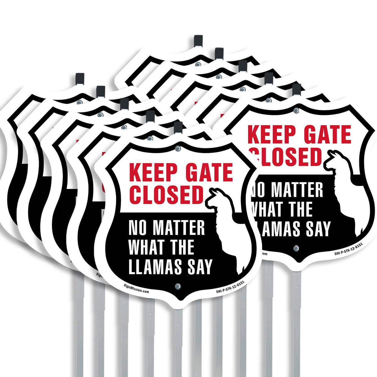 Keep Gate Closed No Matter What The Llamas Say