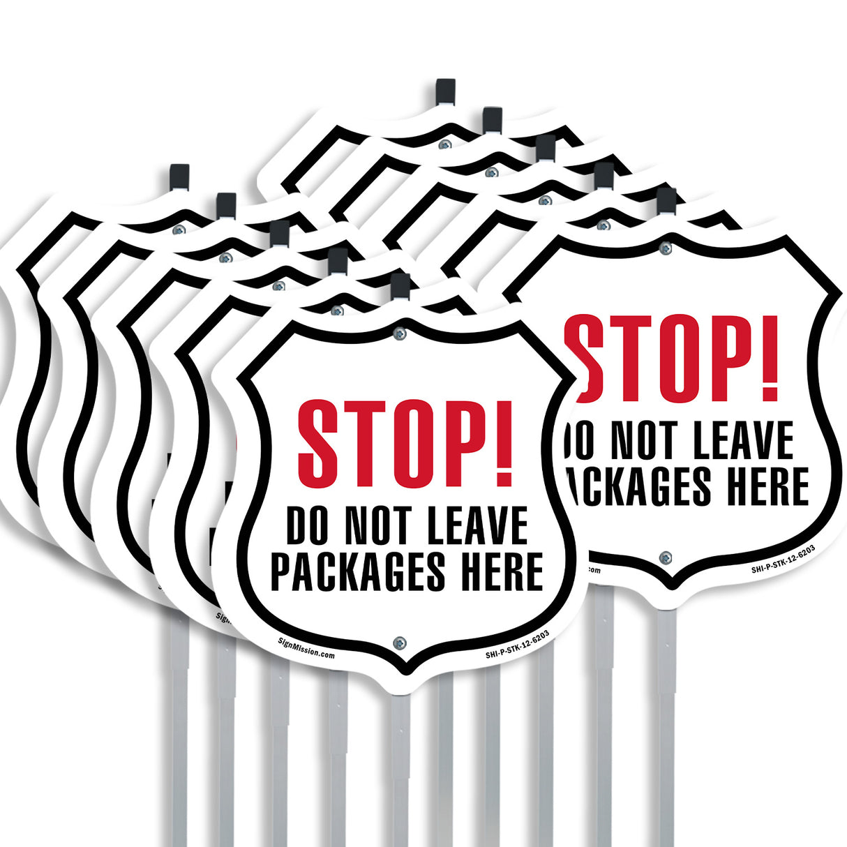 Stop Do Not Leave Packages Here