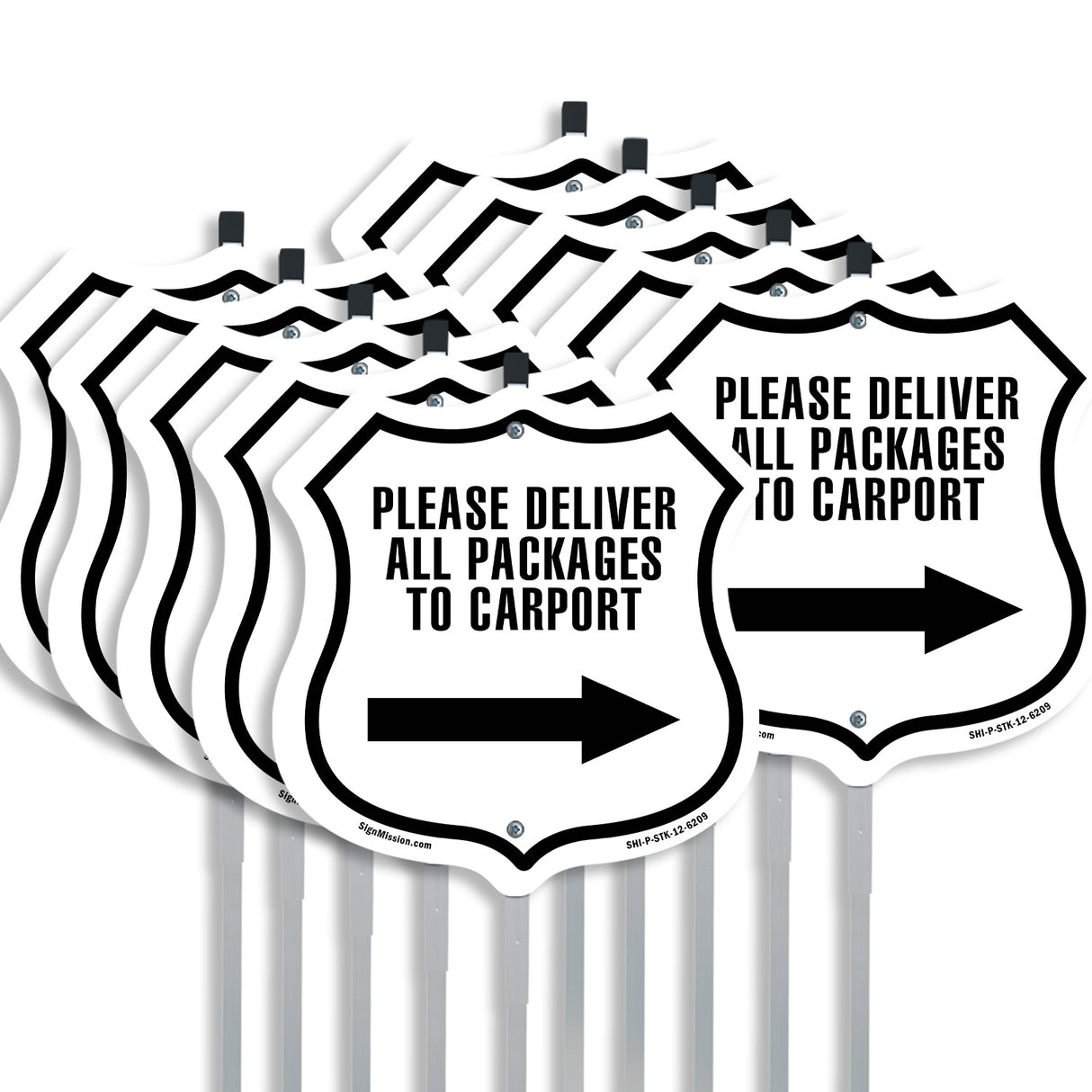 Please Deliver All Packages To Carport Right