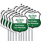 Do Not Trim Bilingual English / Spanish