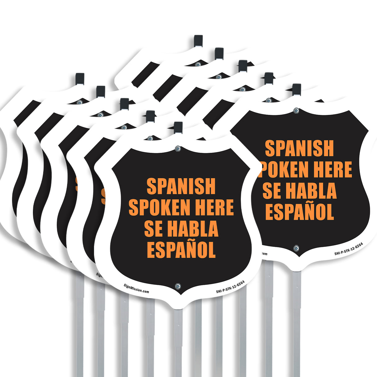 Spanish Spoken Here Bilingual English / Spanish