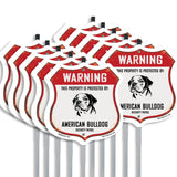 Warning This Property is Protected by American Bulldog