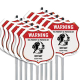 Warning This Property is Protected by Brittany