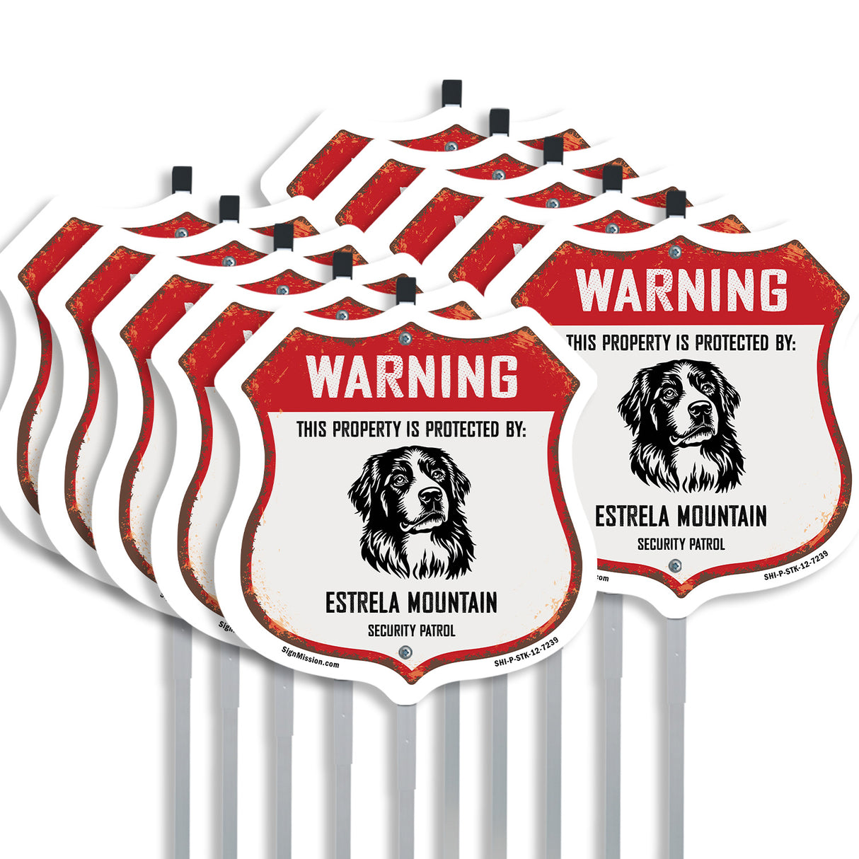 Warning This Property is Protected by Estrela Mountain