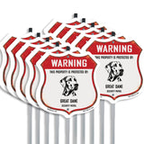 Warning This Property is Protected by Great Dane