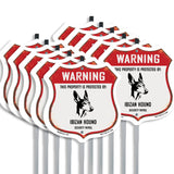 Warning This Property is Protected by Ibizan Hound