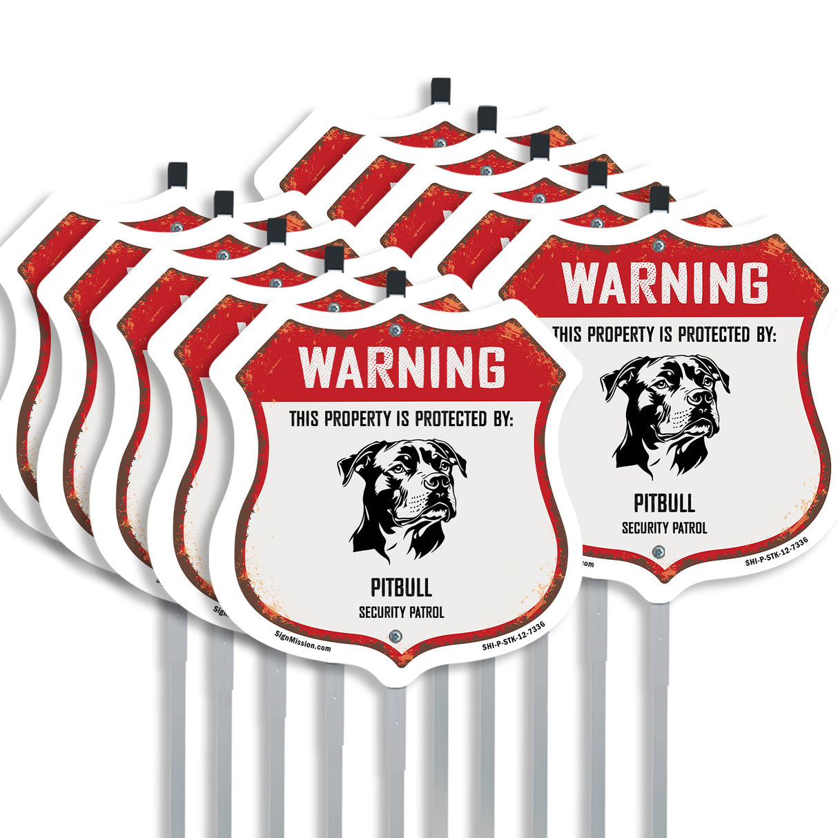 Warning This Property is Protected by Pitbull