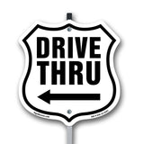Drive Thru Left Arrow