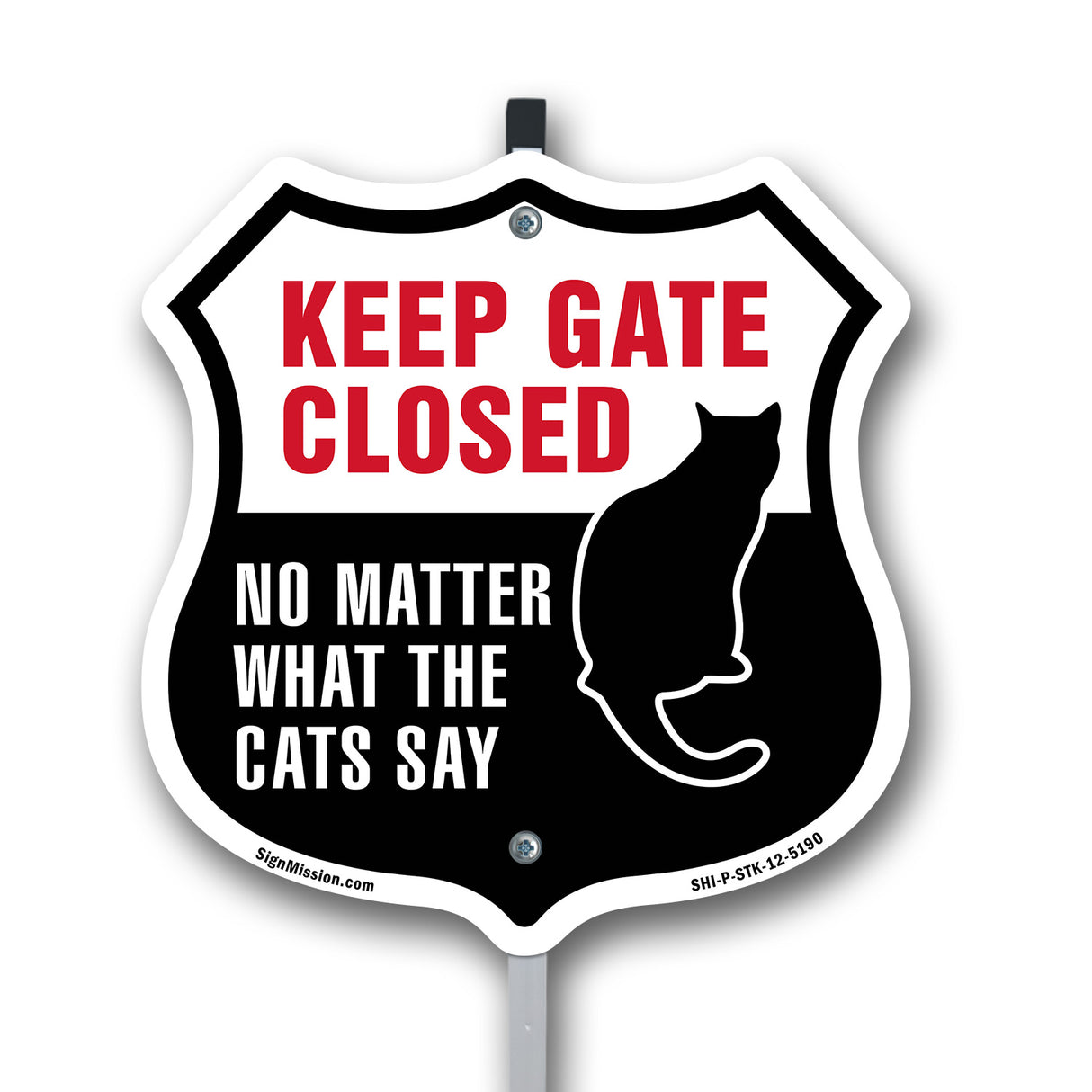 Keep Gate Closed No Matter What The Cats Say