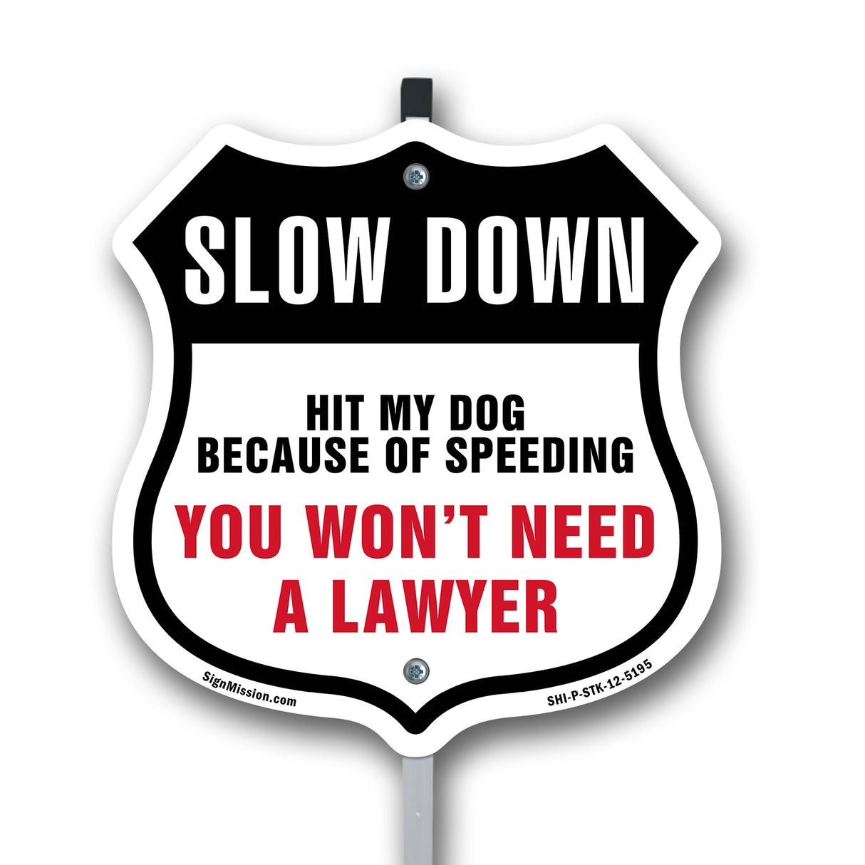 Slow Down Hit My Dog Because of Speeding