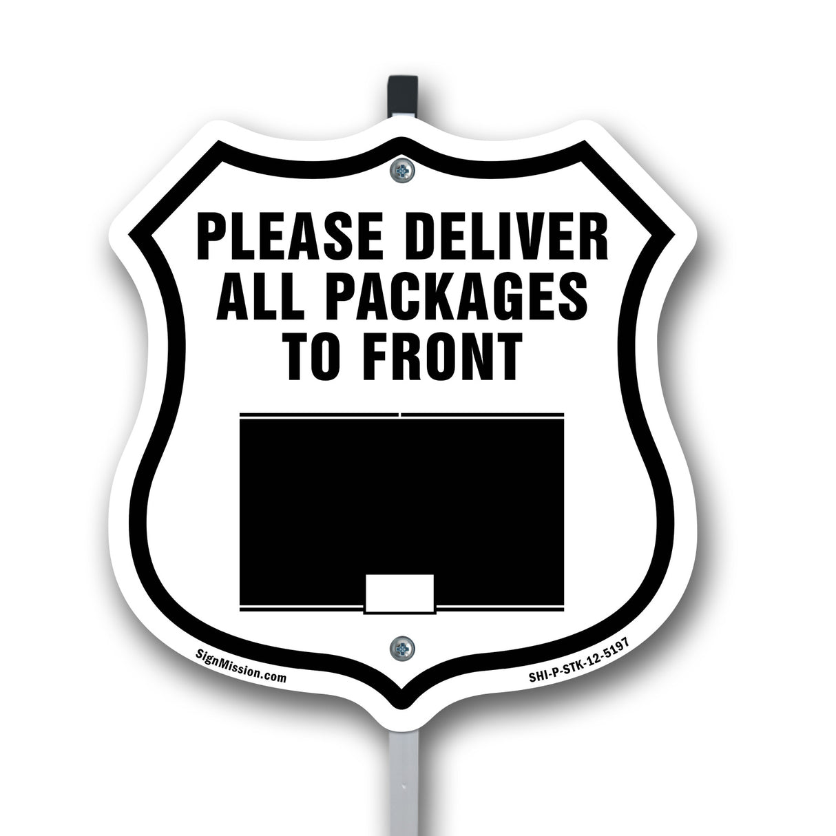Please Deliver All Packages To Front