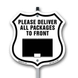 Please Deliver All Packages To Front