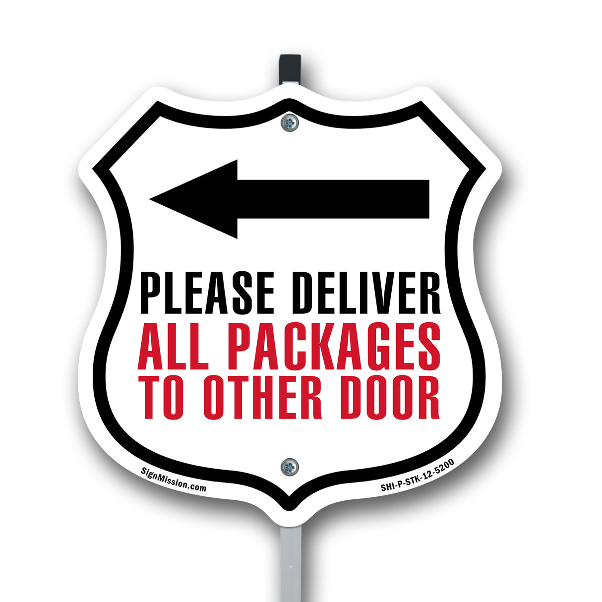 Please Deliver All Packages To Other Door Left