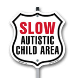 Slow Autistic Child Area