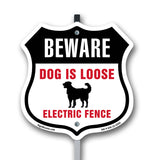 Beware Dogs Are Loose Invisible Fence