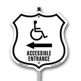 Accessible Entrance Handicap Left
