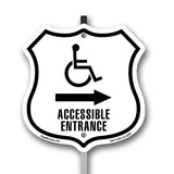 Accessible Entrance Handicap Right
