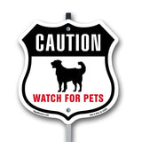 Caution Watch for Pets
