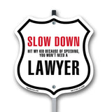 Slow Down Hit My Kid Because Of Speeding You Won't Need A Lawyer