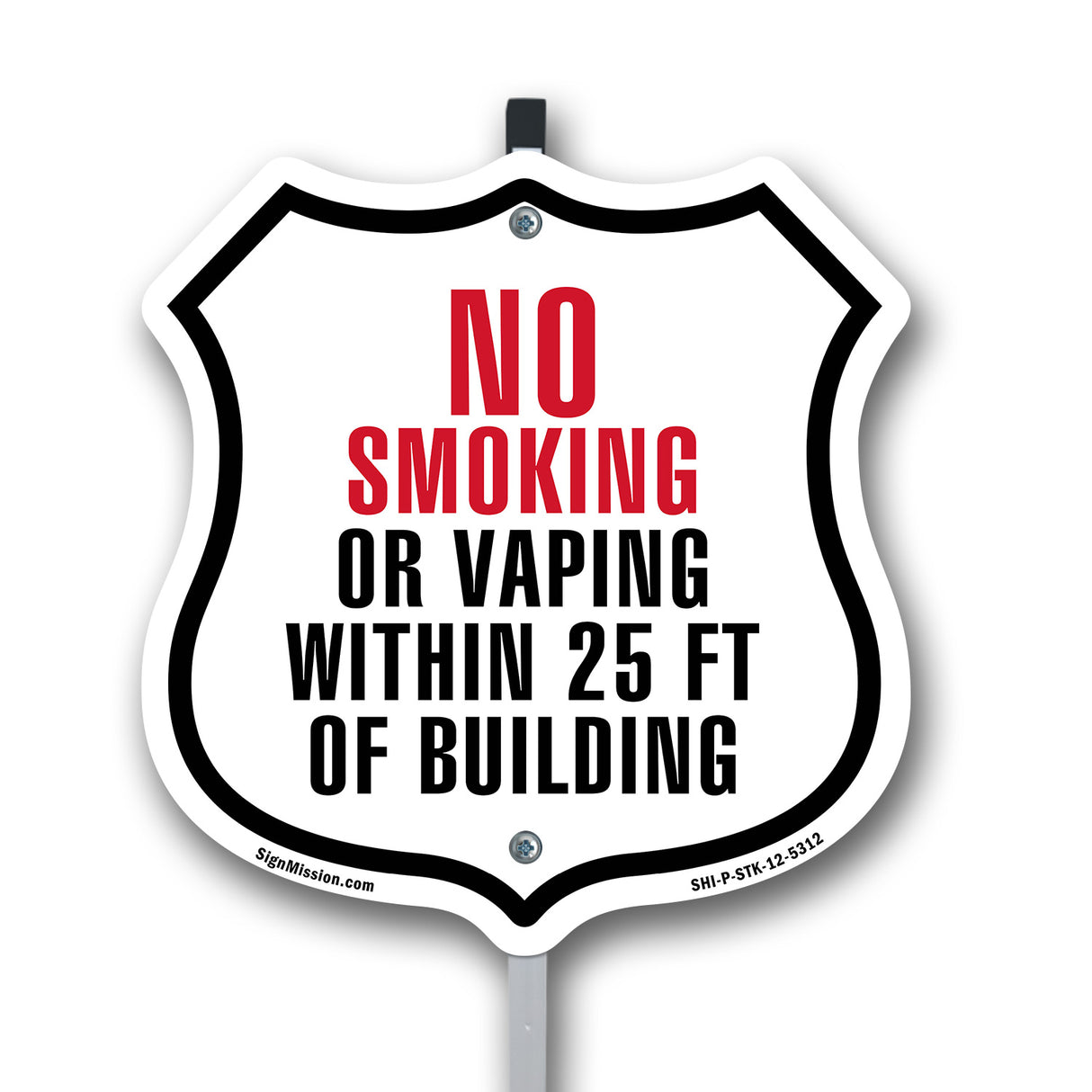No Smoking vaping Within 25 Feet Of Building