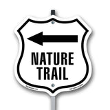 Nature Trail Left Arrow