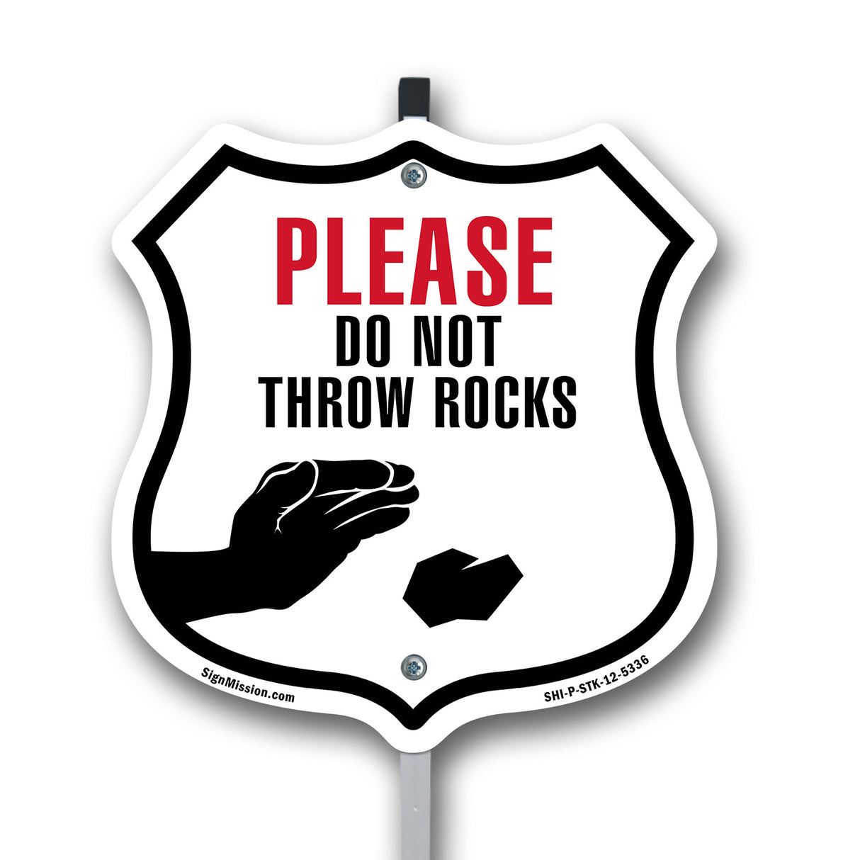 Please Do Not Throw Rocks