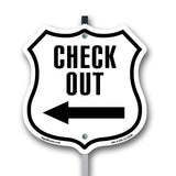 Check-Out Left