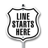 Line Starts Here